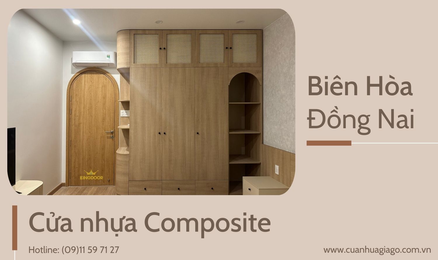 Cửa nhựa Composite tại Biên Hòa | Cửa nhựa toilet giá rẻ